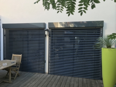 Brise Soleil Orientable dans une villa